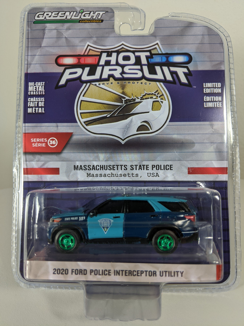 1:64 Hot Pursuit Series 36 - 2020 Ford Police Interceptor Utility