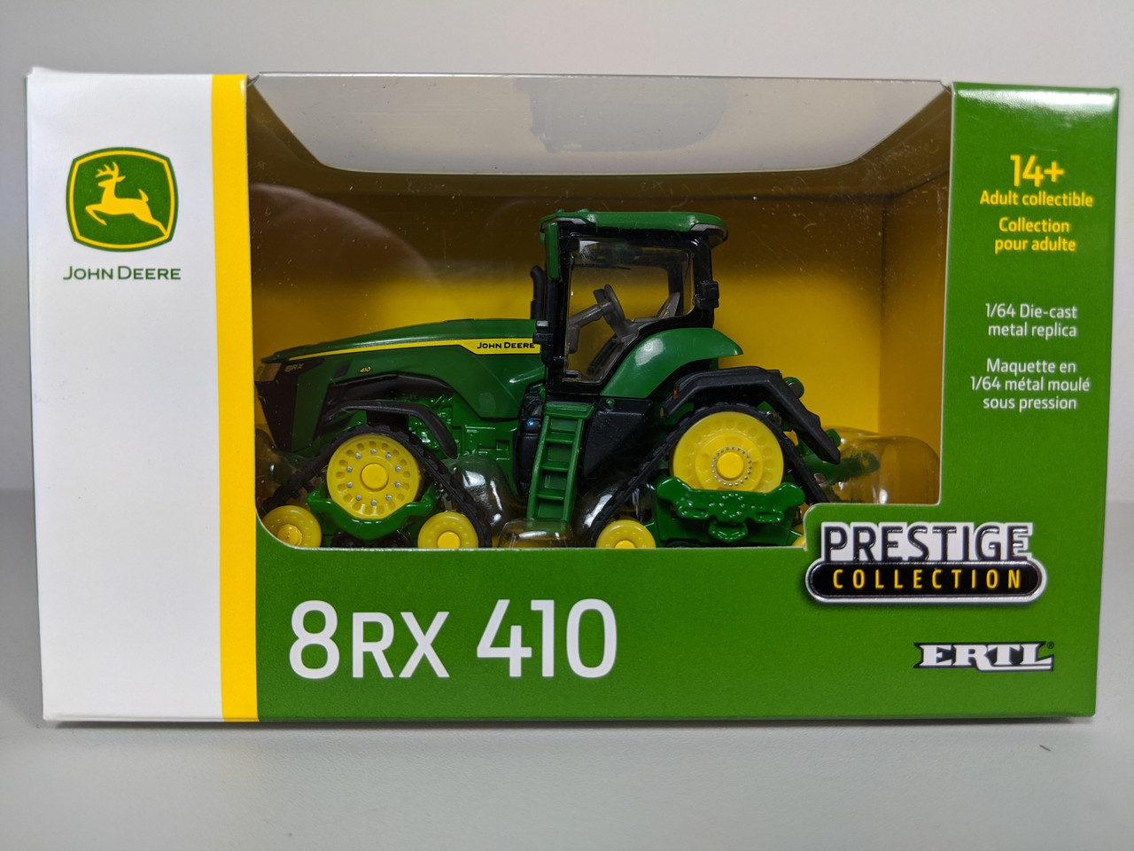 1:64 John Deere 8RX 410 Tracked Tractor, Prestige Collection