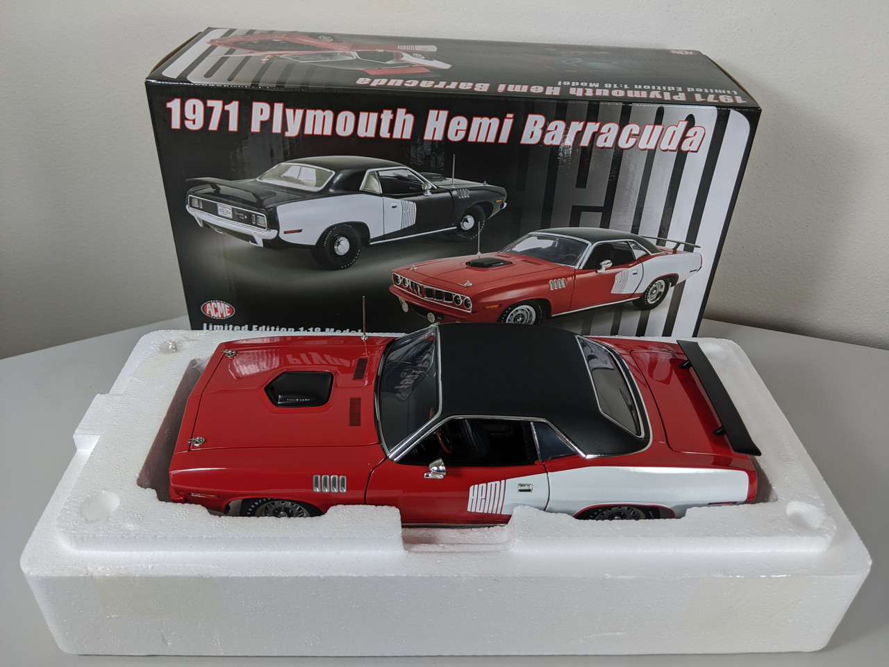 アーテル (ERTL)1/18 1971 PLYMOUTH ‘CUDA 新品 1971 Plymouth Cuda Yellow 1:18 Ertl American Muscle 32751 | eBay