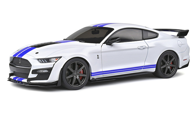 SOLIDO 1/18スケール フォード シェルビー GT500 1:18 2020 Shelby Mustang GT500 White by Solido - Town and Country