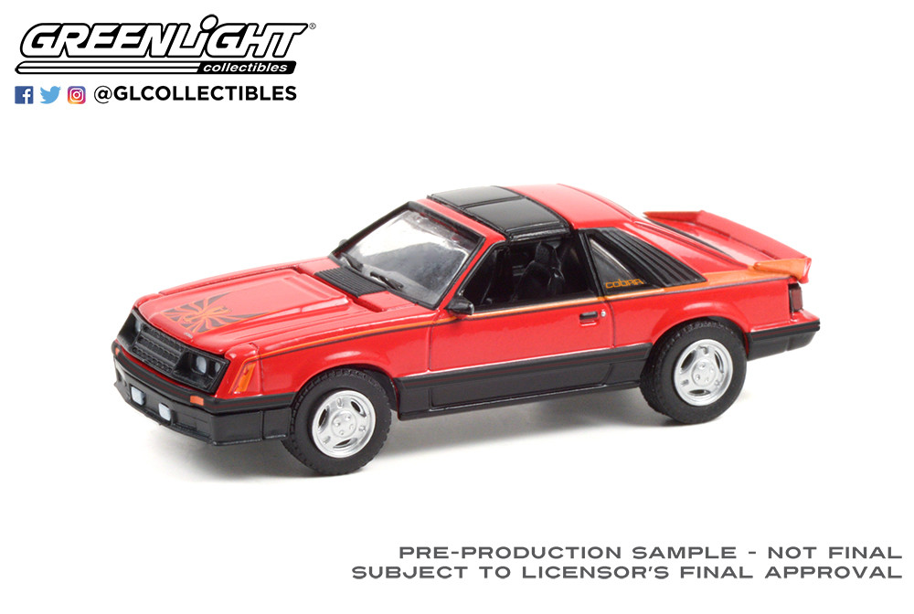 1:64 GreenLight Muscle Series 25 - 1981 Ford Fox Body Mustang