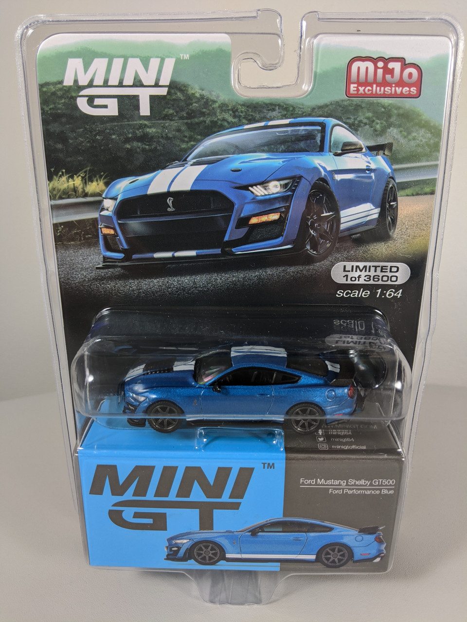 Mini GT x Tarmac Works 1:64 SHMEE150 Ford Mustang Shelby