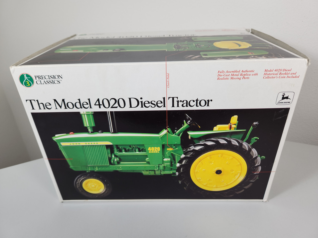 1 16 John Deere 4020 Narrow Front Precision Classics 3 by Ertl