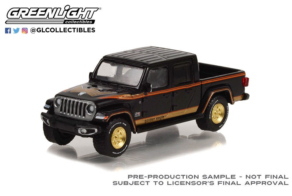 GOLDEN HAWK 4×4 プラモデル　Jeep 新品未使用 1:64 Jeep Gladiator - J-10 Golden Eagle Tribute (Hobby Exclusive