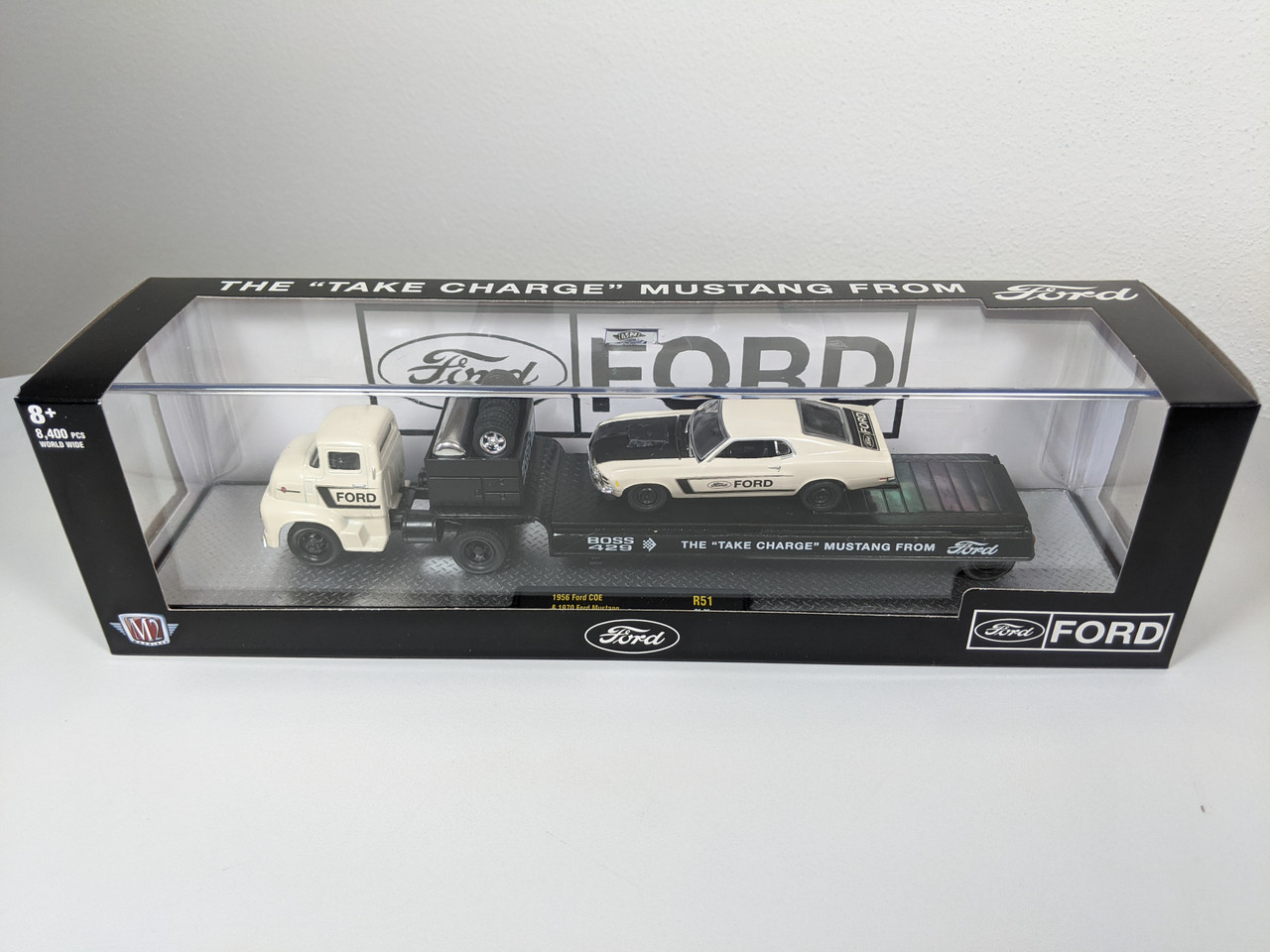 1:64 1956 Ford COE & 1970 Mustang, 