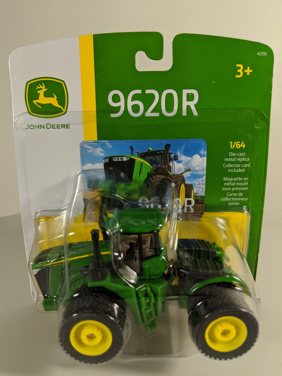 【新品HOT】★ERTL製 1/64 ジョンディア/John Deere/2018 FARM SHOW限定「9620RX 」シルバー/ミニカー/ファーム車両/送料無料♪ 建設車両、作業車