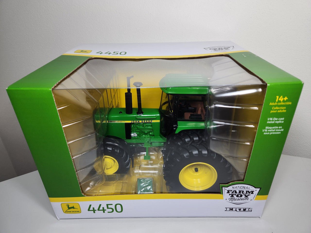 116 John Deere 4450 Tractor with FWA, Cab and Rear Duals National