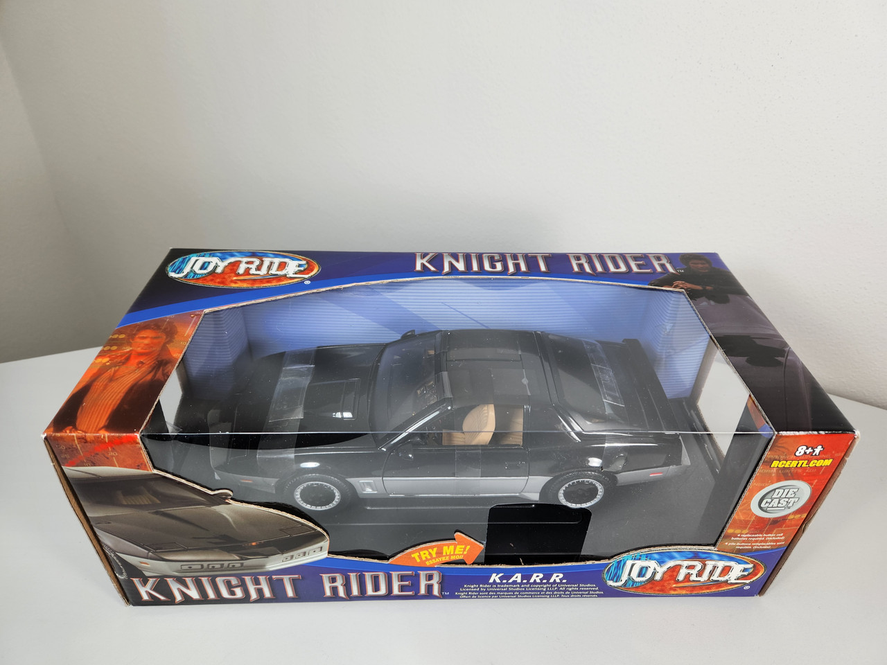 1:18 Knight Rider K.A.R.R. TransAm, Black and Silver, Joy Ride