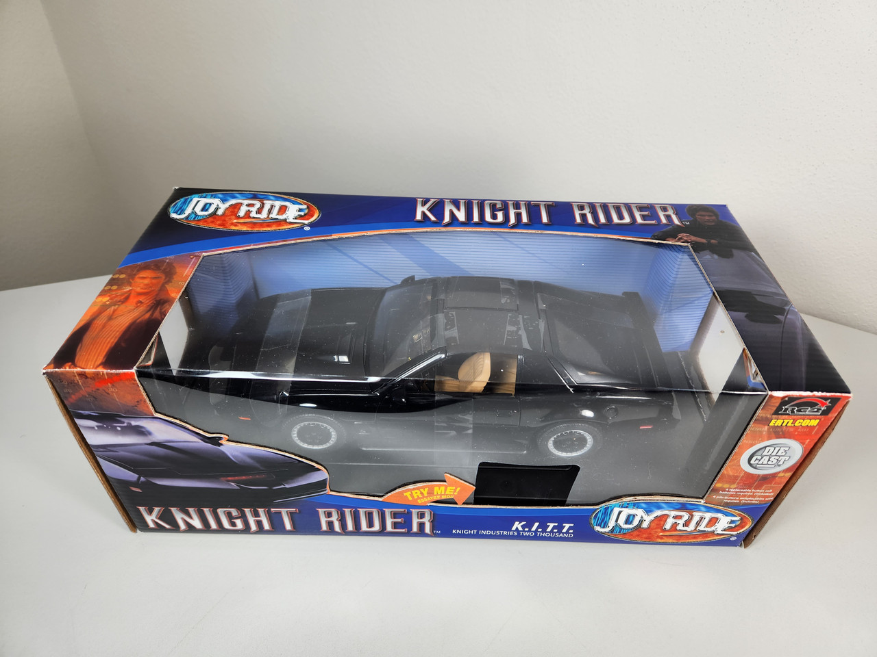 1:18 Knight Rider K.I.T.T. TransAm, Black, Joy Ride Edition by