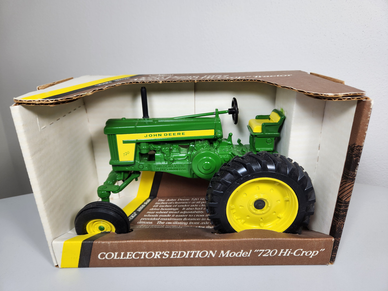 1:16 John Deere 1957 Model 720 Hi-Crop Tractor, Collector's