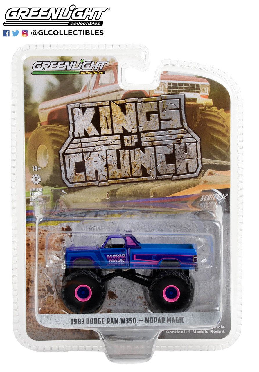 Outlaw Udvikle Ynkelig 1:64 Kings of Crunch Series 12 - Mopar Magic - 1983 Dodge Ram W350 - Town  and Country Toys