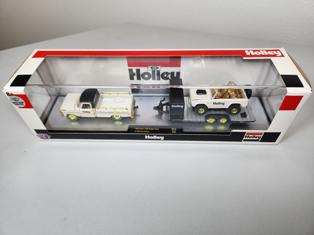 1:64 1969 Ford F-100 Ranger Truck & 1966 Ford Bronco, Holley