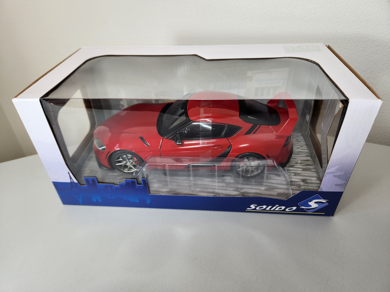 Toyota GR Supra Streetfighter 2023 Red 1/18 - S1809001 SOLIDO