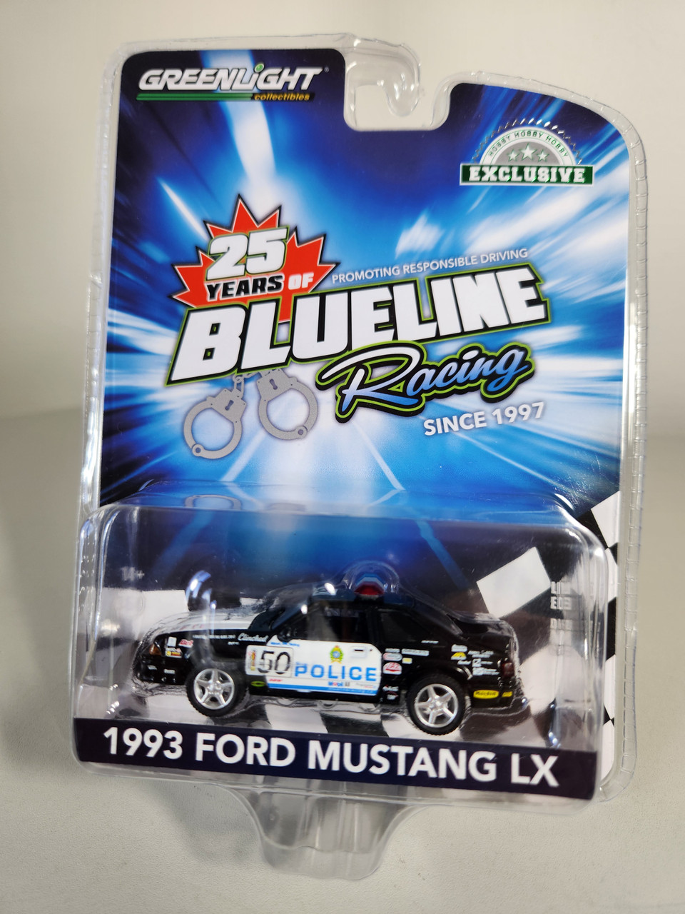 1:64 1993 Ford Mustang LX - Edmonton Police, Edmonton, Alberta