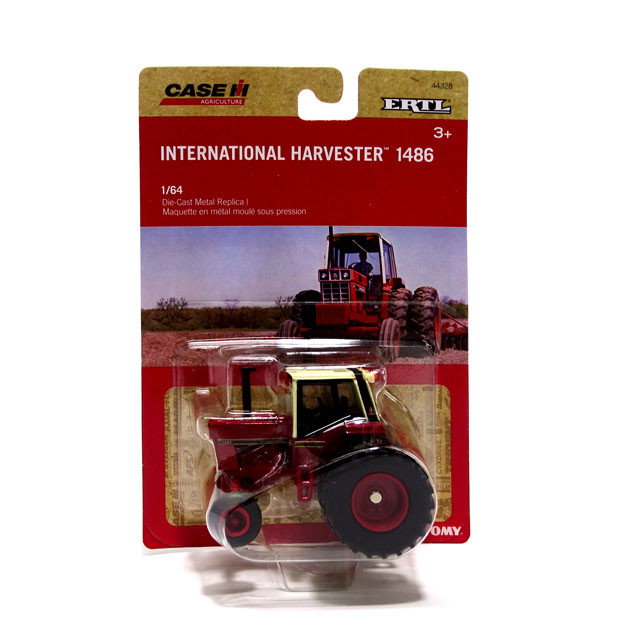 1:64 International Harvester 1486 with Cab and Duals by Ertl