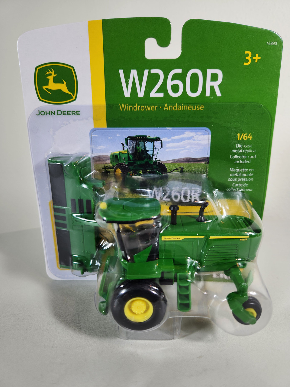 1:64 John Deere W260R Self Propelled Windrower and Cutter Head