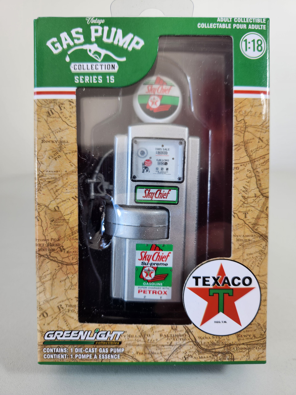 1:18 Vintage Gas Pumps Series 15 - 1948 Wayne 100-A Gas Pump