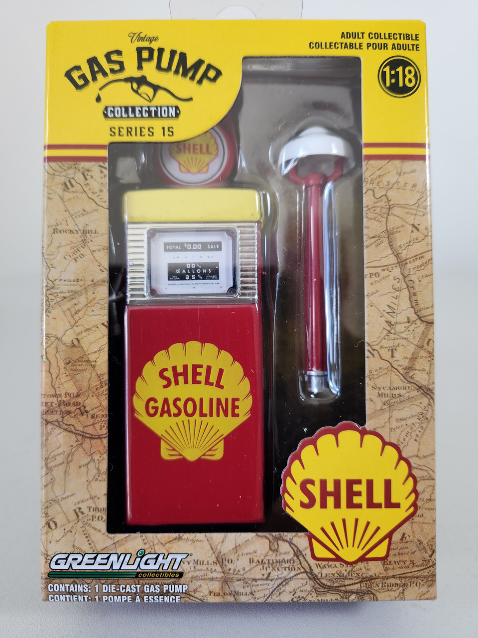 1:18 Vintage Gas Pumps Series 15 - 1951 Wayne 505 Gas Pump with