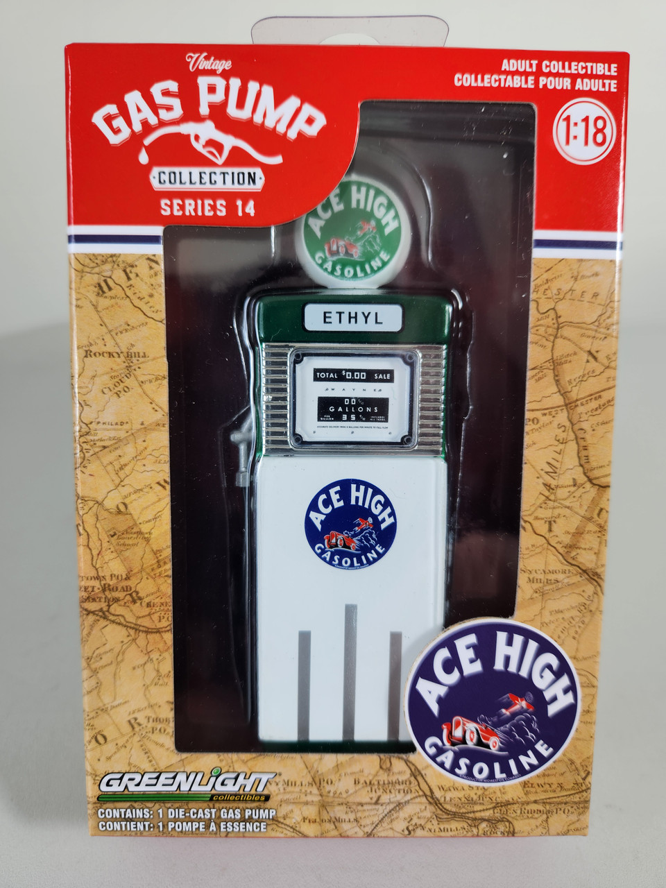 vintage an・an no.18 1:18 Vintage Gas Pumps Series 14 - 1951 Wayne 505 Gas Pump