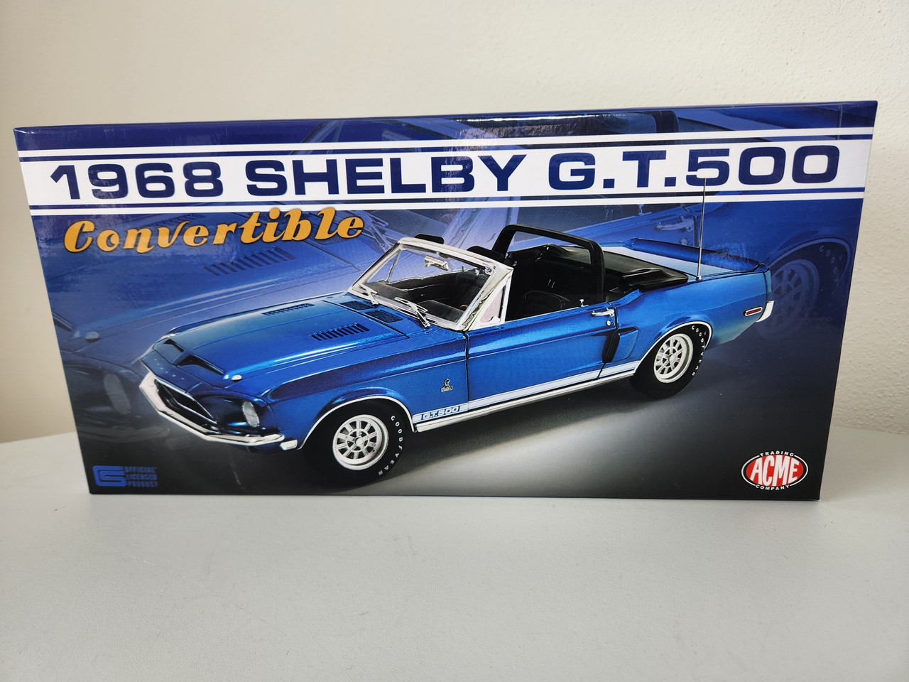 ACME 　1/18 シェルビー GT500 プロツーリング・コンバーチブル Acme 1:18 Scale 1967 Shelby GT500 Pro Touring Convertible