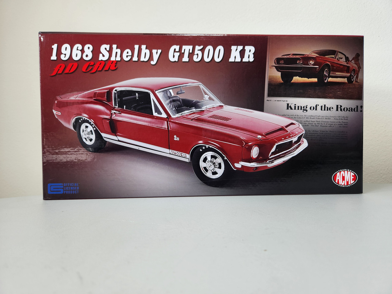 1:18 1968 Shelby GT500 KR - King of the Road - AD Car by ACME