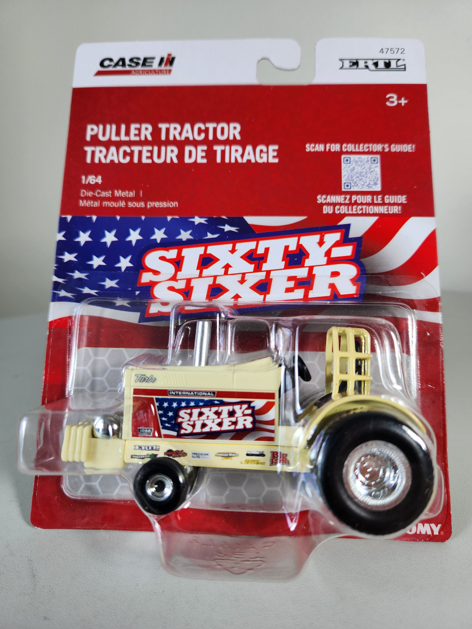 1:64 International Harvester 1066 Sixty-Sixer Puller Tractor