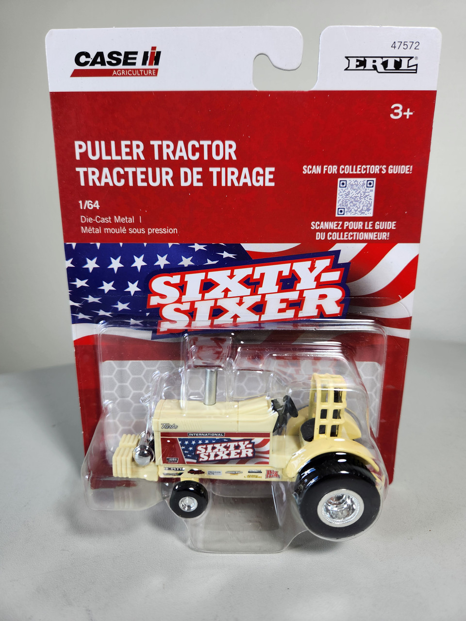 1:64 International Harvester 1066 Sixty-Sixer Puller Tractor