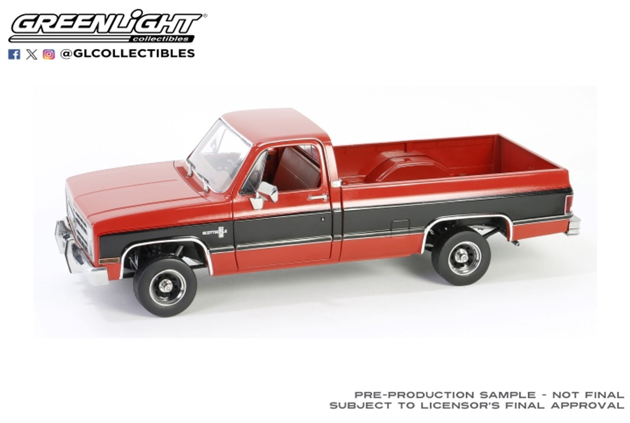 ミニカー GreenLight Chevrolet K-10 AM/PM BOSS Greenlight 1972 Chevrolet K-10 Monster Truck AM PM Boss 1/64