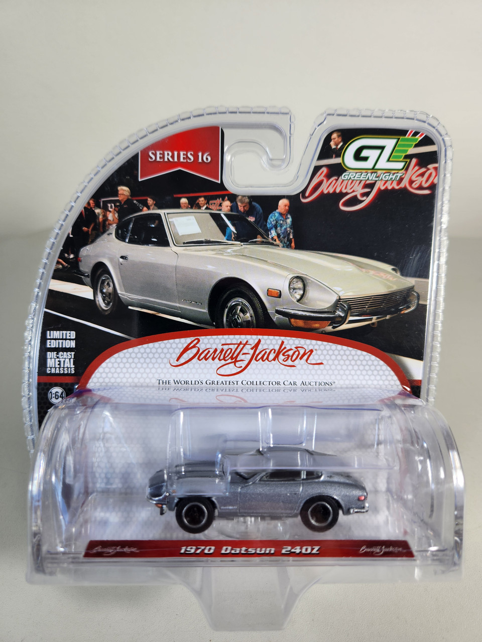 1:64 Barrett-Jackson Series 16 - 1970 Datsun 240Z (Palm Beach 2023