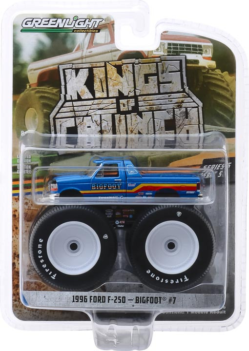 1:64 Kings of Crunch Series 5 - Bigfoot #7 - 1996 Ford F-250 