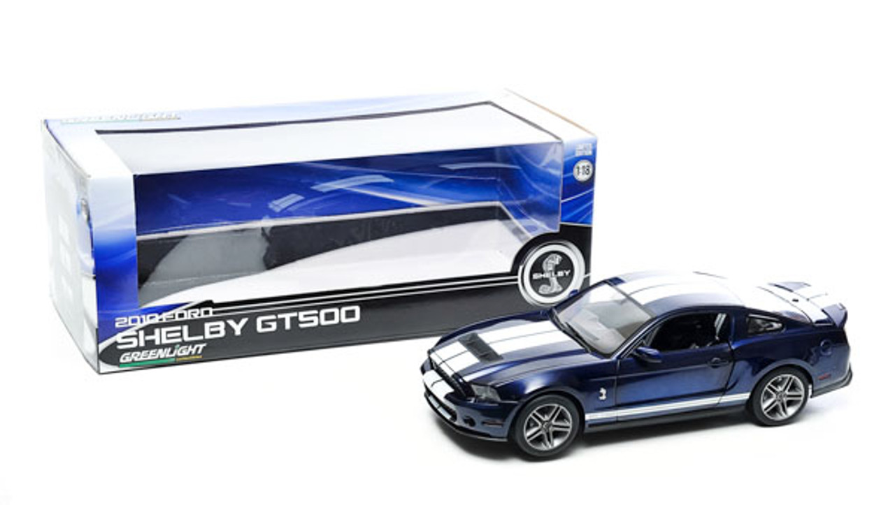 1:18 2010 Ford Shelby GT500 Kona Blue - Town and Country Toys