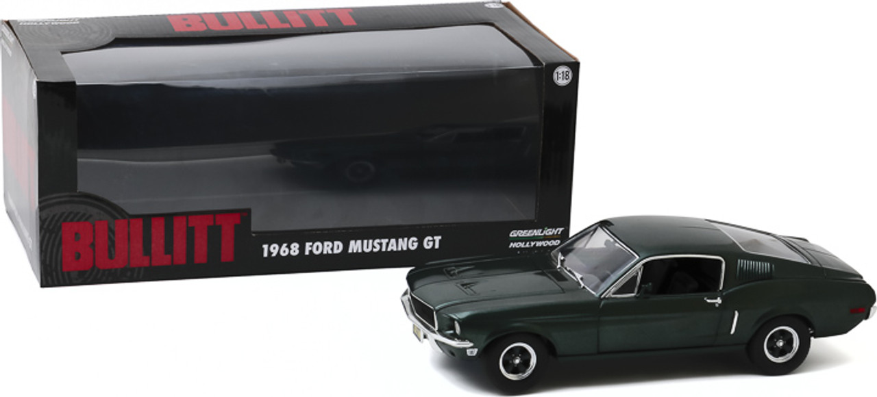 1:18 Bullitt (1968) - 1968 Ford Mustang GT Fastback