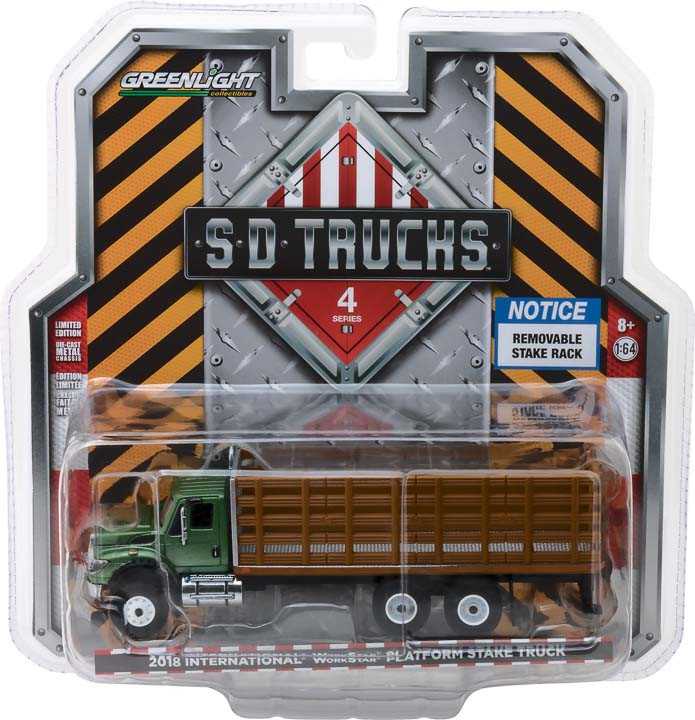 1:64 S.D. Trucks Series 4 - 2018 International WorkStar Platform