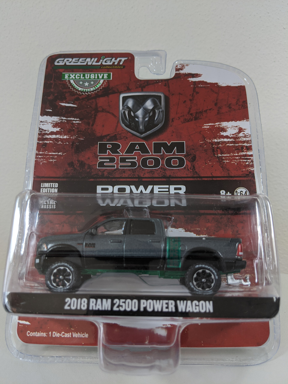1:64 2018 Ram 2500 Power Wagon - Granite Crystal (Hobby Exclusive
