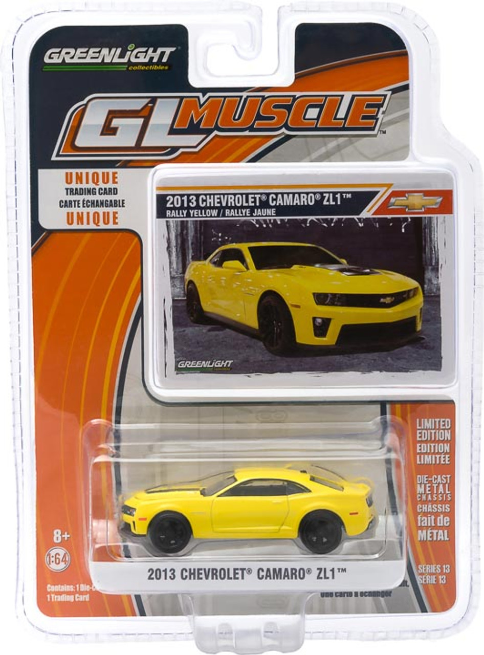 chevrolet camaro zl1 yellow toy