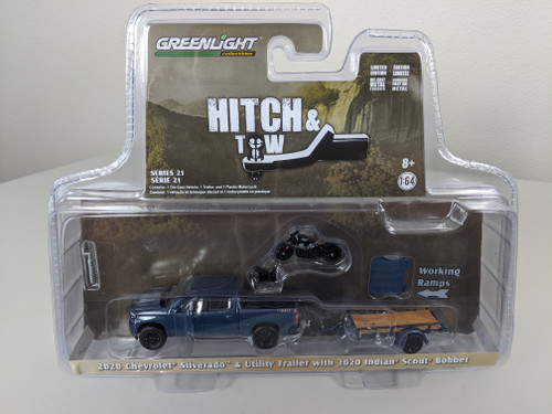 1:64 Hitch & Tow Series 20 - 1972 Ford F-100 and Utility Trailer