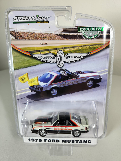 1:64 1979 Ford Fox Body Mustang 63rd Annual Indianapolis 500 Mile Race Official Pace Car (Hobby Exclusive)
