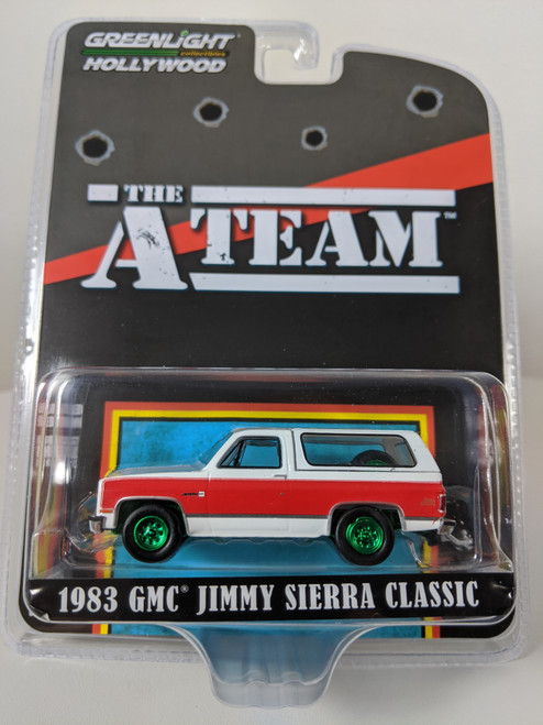 1:64 Hollywood Special Edition - The A-Team (1983-87 TV Series) - 1983 GMC Jimmy Square Body - Green Machine