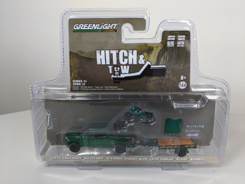 1:64 Hitch & Tow Series 20 - 1972 Ford F-100 and Utility Trailer