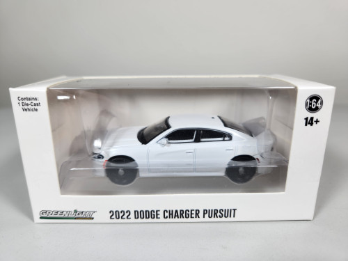1:64 Hot Pursuit - 2022 Dodge Charger Pursuit - White (Hobby Exclusive)