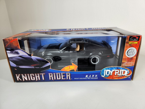 1:18 Knight Rider K.A.R.R. TransAm, Black and Silver, Joy Ride
