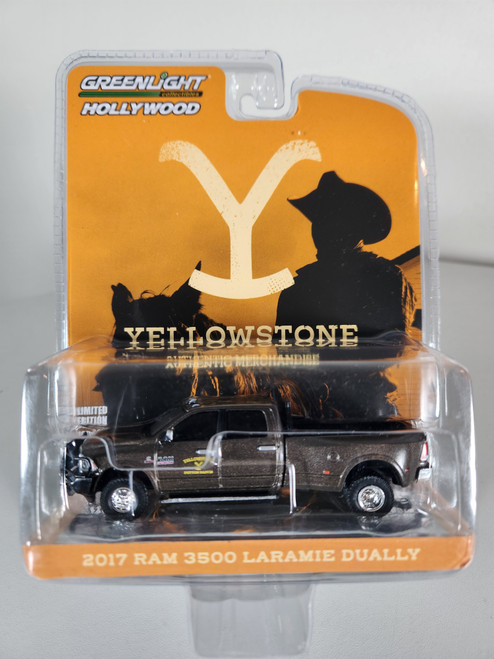 1:64 Hollywood Series 38 - Yellowstone (2018-Current TV Series) - John Dutton’s 2017 Ram 3500 Laramie Dually - Yellowstone Dutton Ranch