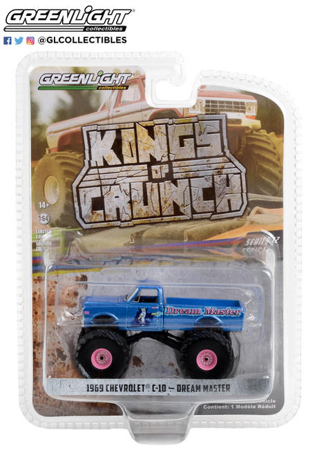 1:64 Kings of Crunch Series 12 - Dream Master - 1969 Chevrolet C-10 Monster Truck