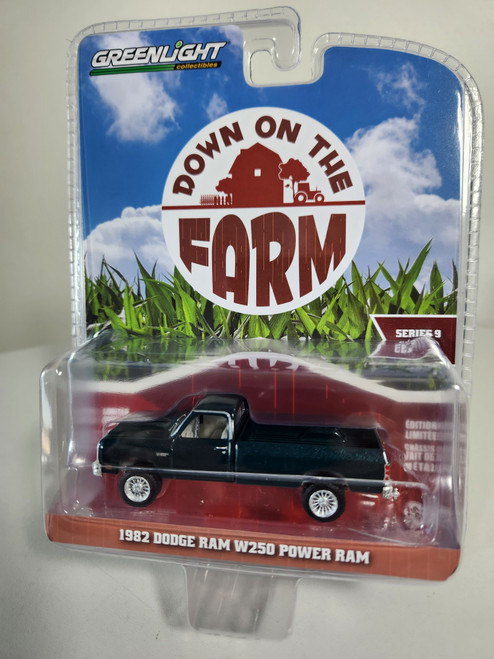 1:64 Down on the Farm Series 9 - 1982 Dodge Ram W250 Power Ram