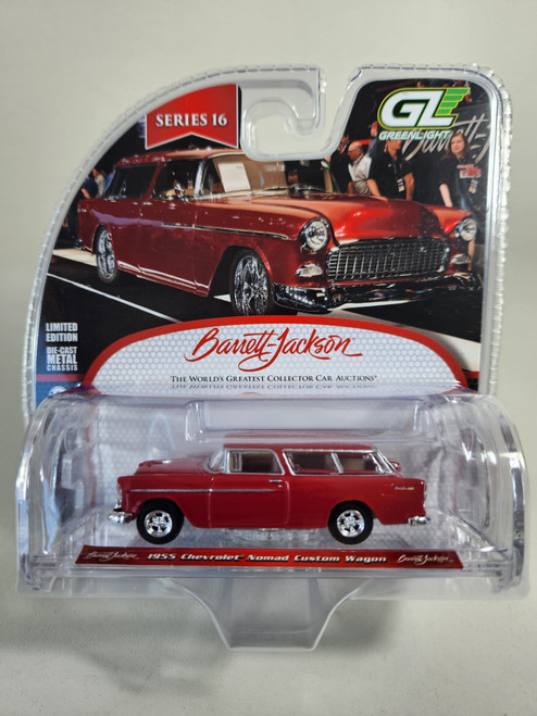 1:64 Barrett-Jackson Series 16 - 1955 Chevrolet Nomad Custom Wagon (Palm Beach 2022) 1:64 Barrett-Jackson Series 16 - 1955 Chevrolet Nomad Custom Wagon (Palm Beach 2022)