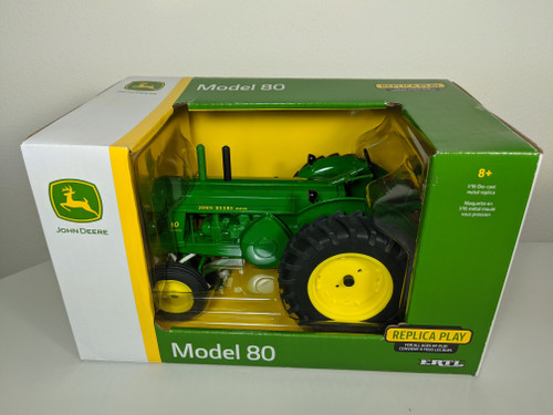 1:16 John Deere 80 Diesel Tractor with Wide Front by Ertl