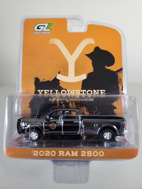 1:64 Hollywood Series 39 - Yellowstone (2018-Current TV Series) - 2020 Ram 2500 - Montana Livestock Association Chrome Chase Edition