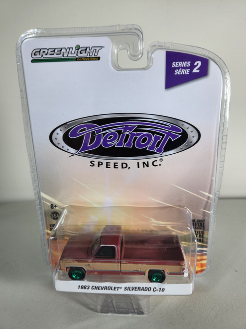 1:64 Detroit Speed, Inc. Series 2 - 1983 Chevrolet Silverado C-10 Green Machine