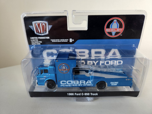 1:64 1966 Ford C-950 Ramp Truck, Cobra Powered by Ford Racing Team by M2