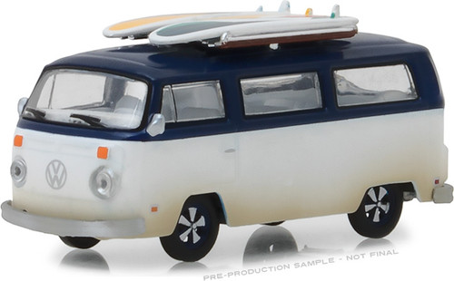 1:64 1973 Volkswagen Type 2 (T2B) Van‏ with Surf Boards (Hobby Exclusive)